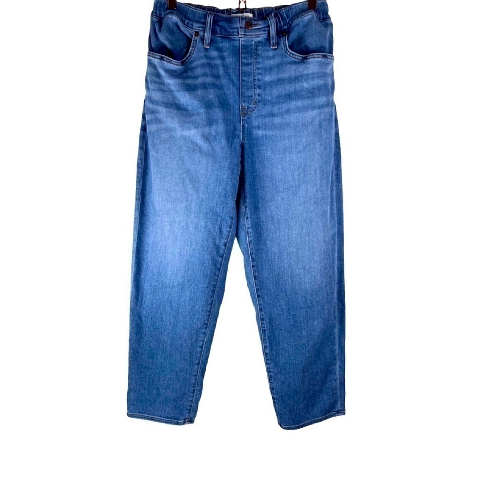Madewell Women's Mid Blue Mom Jeans